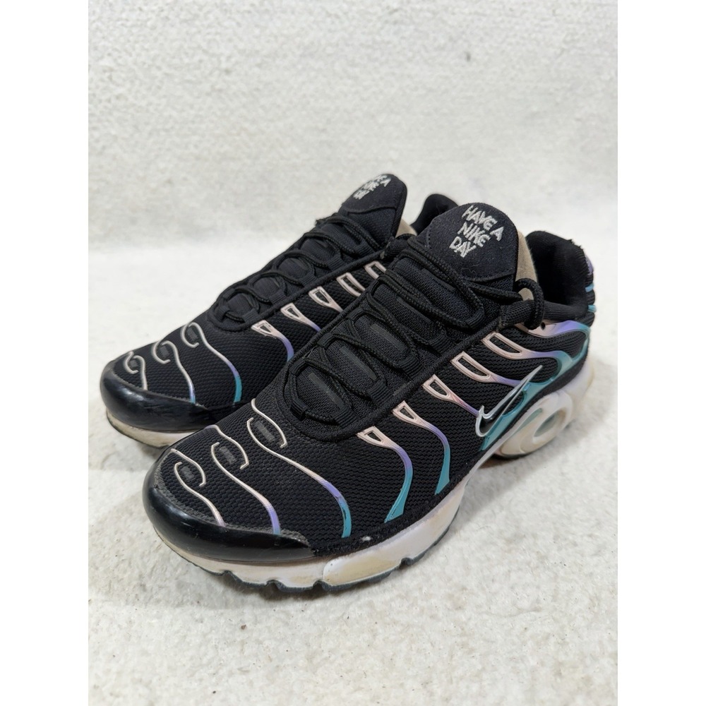 Nike Air Max Plus TN Have A Nike Day 6Y Black Teal Y2K Retro Sneakers BQ7224